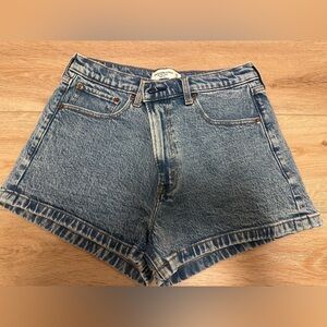 Abercrombie & Fitch Blue Jean Shorts Classic Style